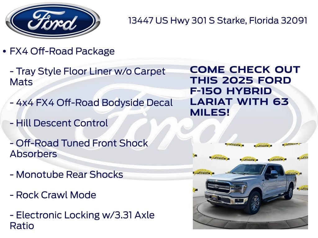 2025 Ford F-150 Lariat 502A