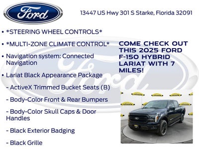 2025 Ford F-150 Lariat 501A