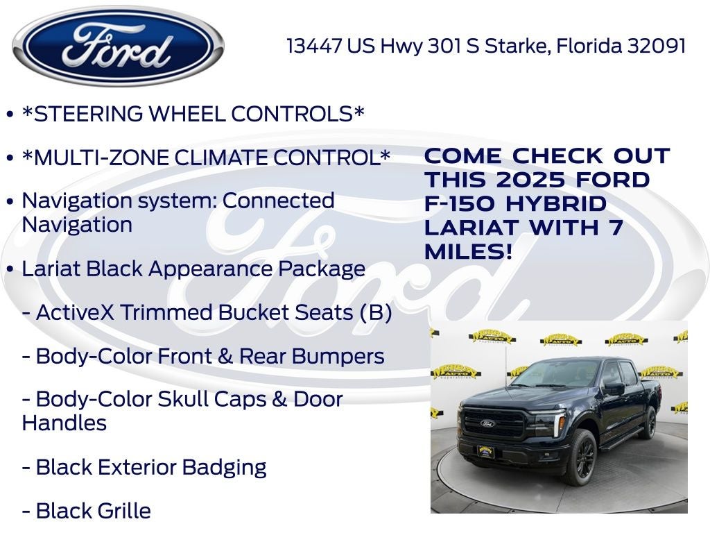 2025 Ford F-150 Lariat 501A