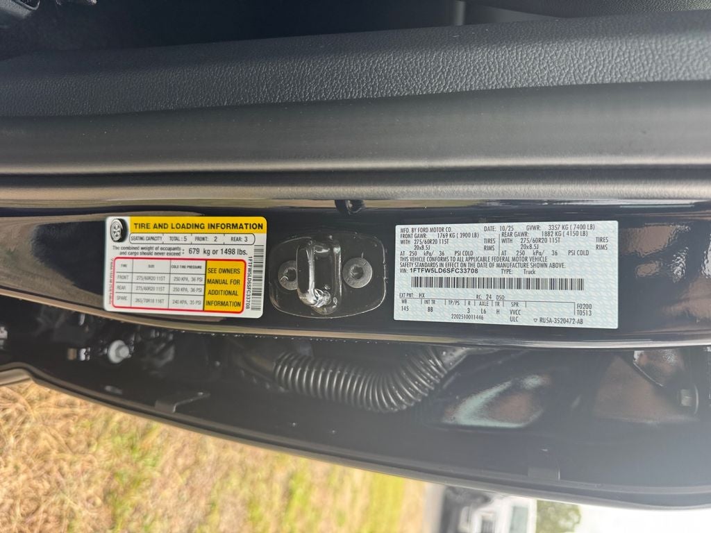 2025 Ford F-150 Lariat 501A