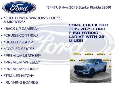 2025 Ford F-150 Lariat 501A