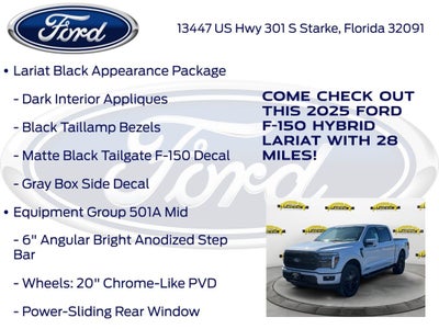 2025 Ford F-150 Lariat 501A
