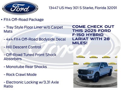 2025 Ford F-150 Lariat 501A