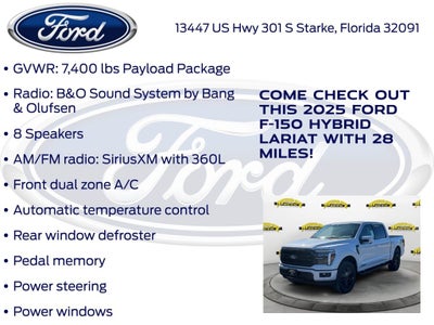 2025 Ford F-150 Lariat 501A