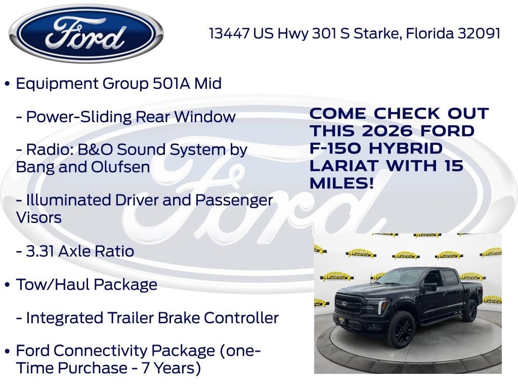2026 Ford F-150 Lariat 501A