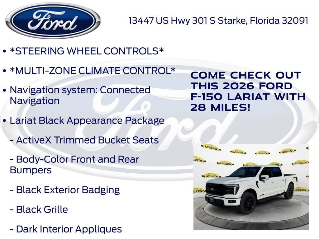 2026 Ford F-150 Lariat 501A