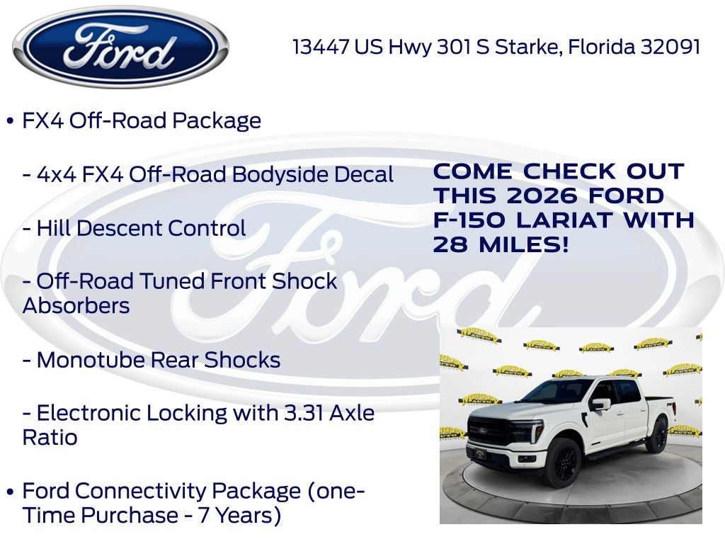 2026 Ford F-150 Lariat 501A