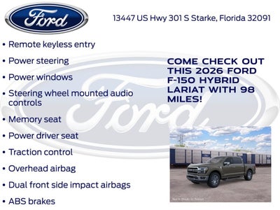 2026 Ford F-150 Lariat 501A