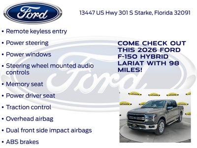 2026 Ford F-150 Lariat 501A