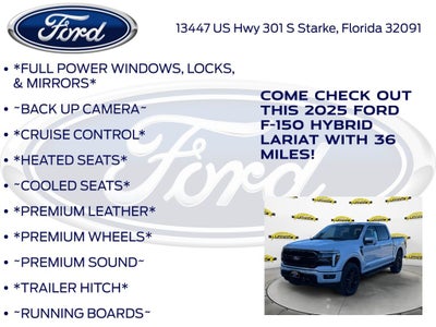 2025 Ford F-150 Lariat 501A