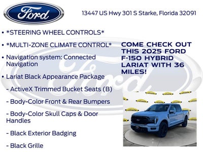 2025 Ford F-150 Lariat 501A
