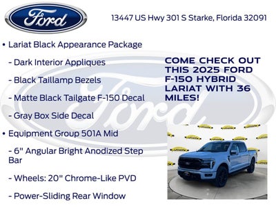 2025 Ford F-150 Lariat 501A