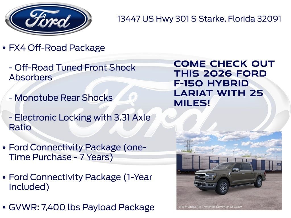 2026 Ford F-150 Lariat 501A