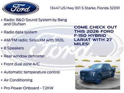2026 Ford F-150 Lariat 501A
