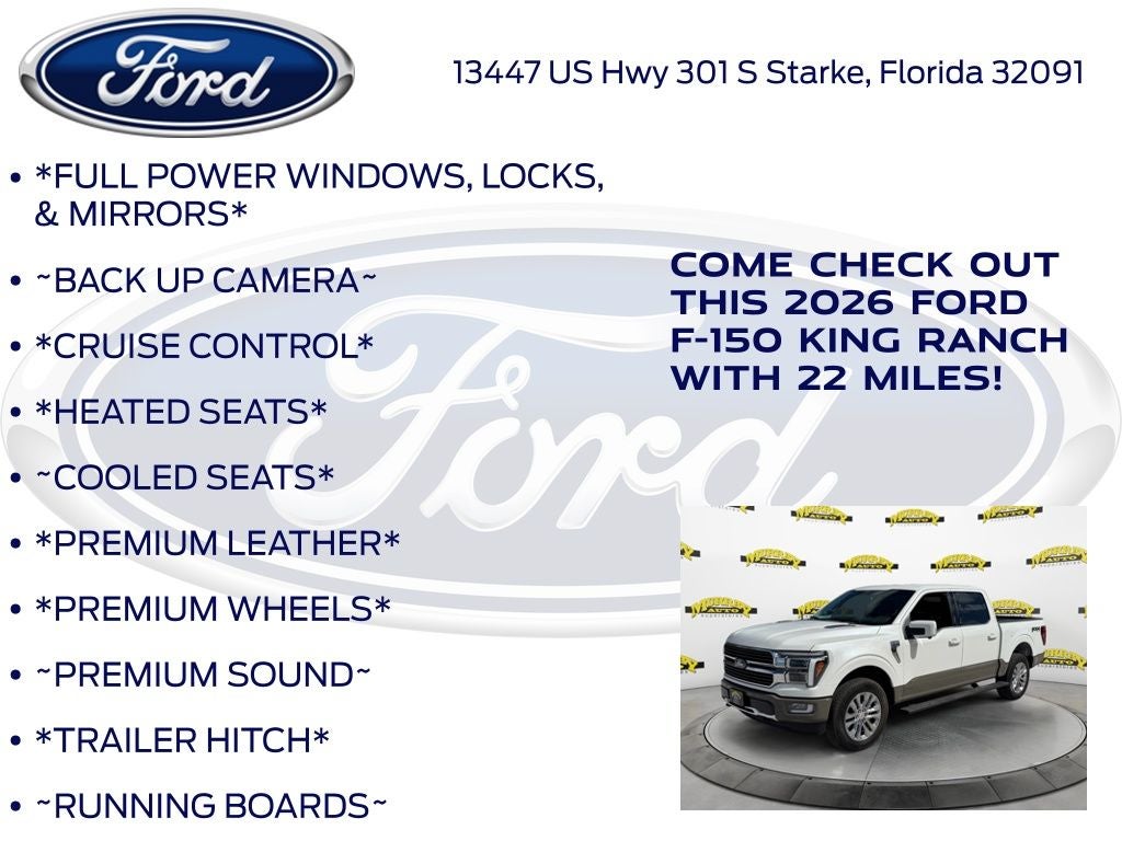 2026 Ford F-150 King Ranch 601A