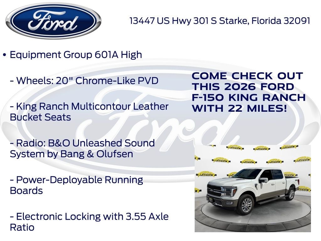 2026 Ford F-150 King Ranch 601A