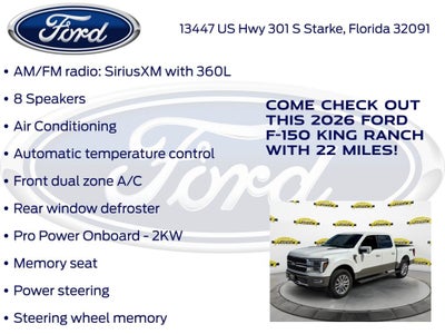 2026 Ford F-150 King Ranch 601A