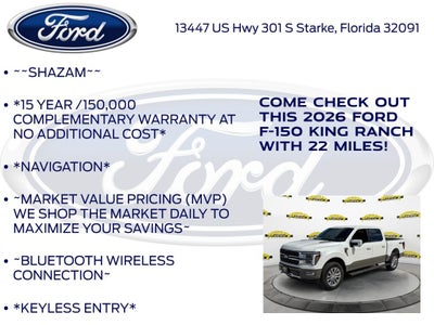 2026 Ford F-150 King Ranch 601A