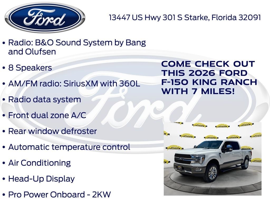 2026 Ford F-150 King Ranch 601A