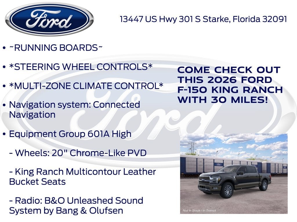 2026 Ford F-150 King Ranch 601A