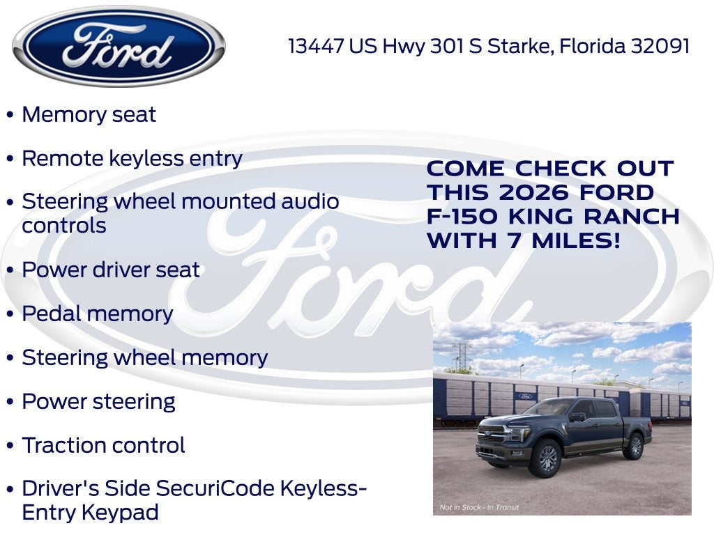 2026 Ford F-150 King Ranch 601A