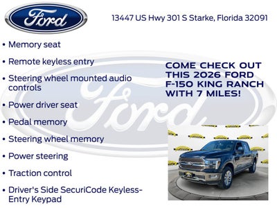 2026 Ford F-150 King Ranch 601A