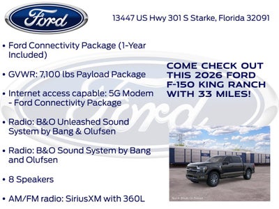 2026 Ford F-150 King Ranch 601A