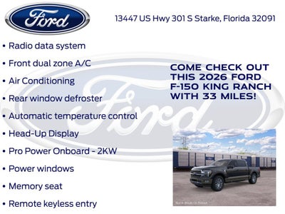 2026 Ford F-150 King Ranch 601A