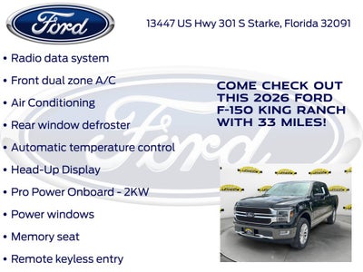 2026 Ford F-150 King Ranch 601A