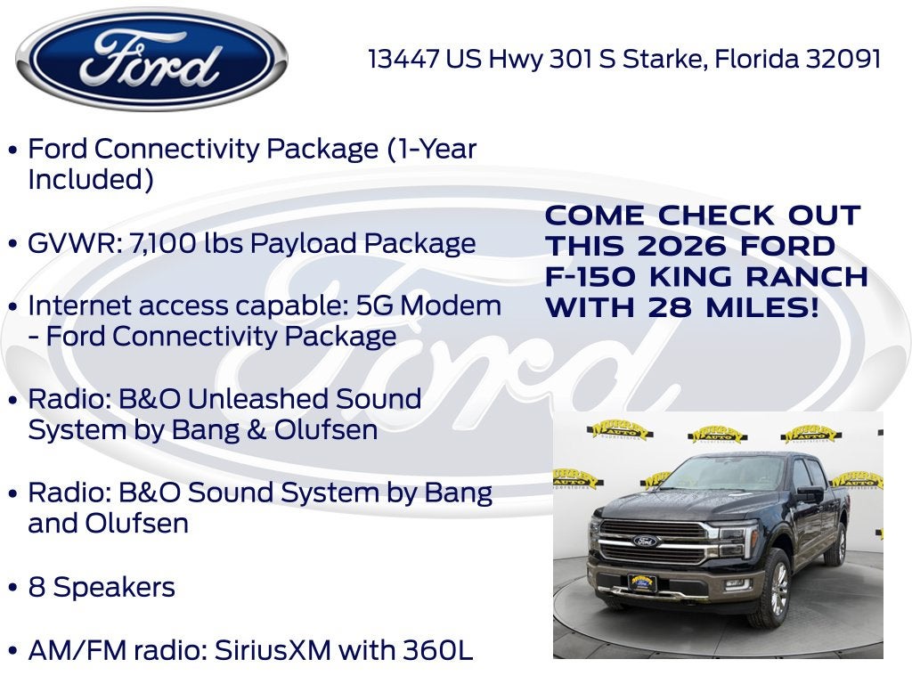 2026 Ford F-150 King Ranch 601A