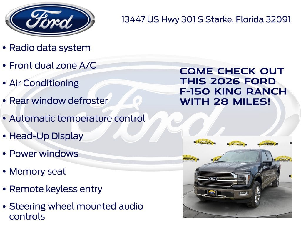 2026 Ford F-150 King Ranch 601A