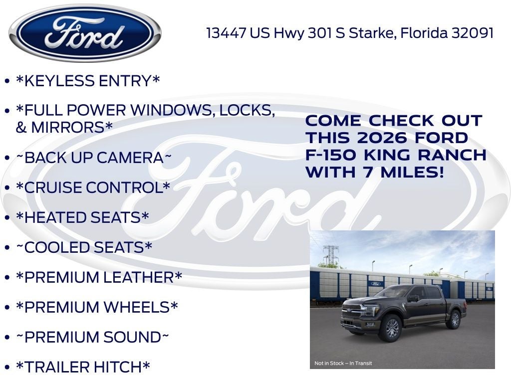 2026 Ford F-150 King Ranch 601A