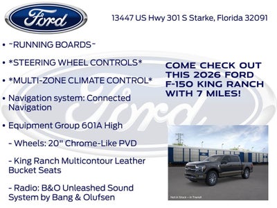 2026 Ford F-150 King Ranch 601A