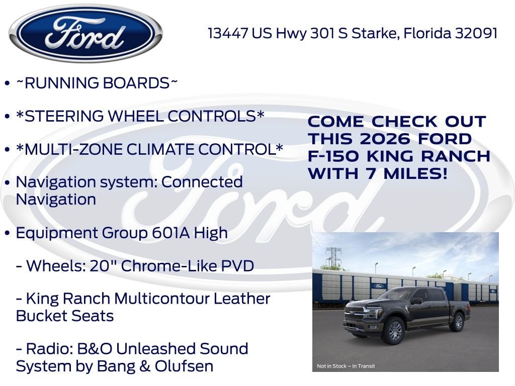 2026 Ford F-150 King Ranch 601A