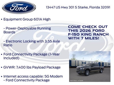 2026 Ford F-150 King Ranch 601A