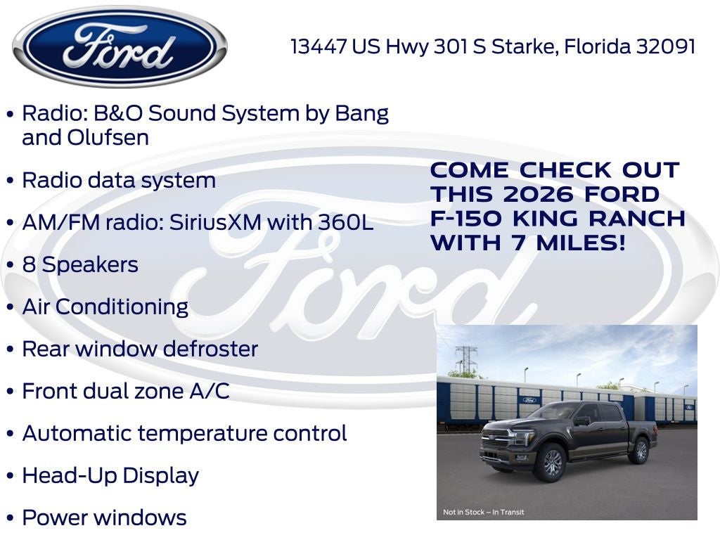 2026 Ford F-150 King Ranch 601A