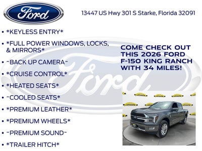 2026 Ford F-150 King Ranch 601A