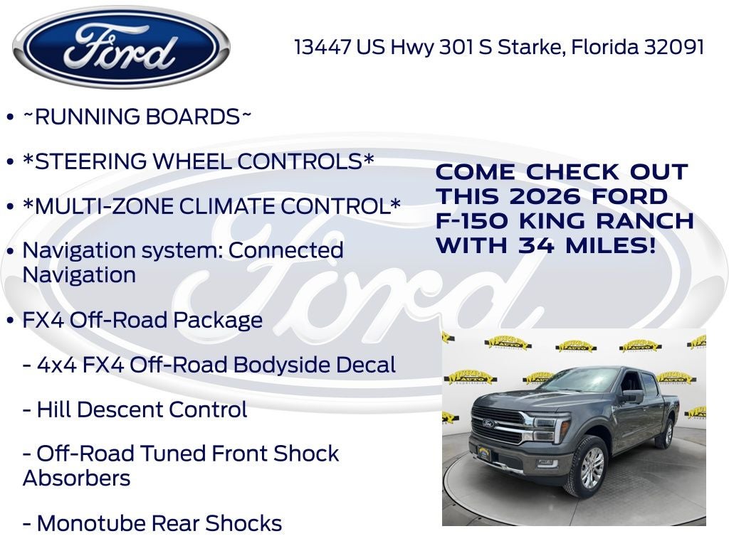 2026 Ford F-150 King Ranch 601A