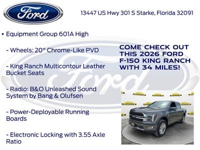 2026 Ford F-150 King Ranch 601A