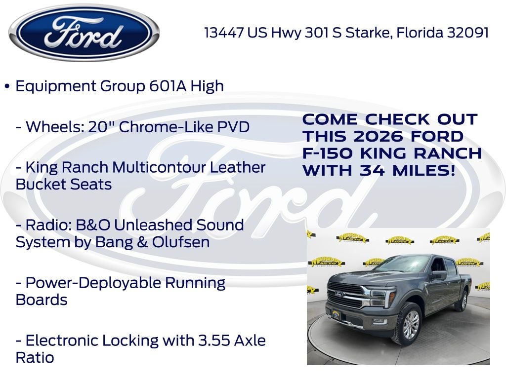 2026 Ford F-150 King Ranch 601A