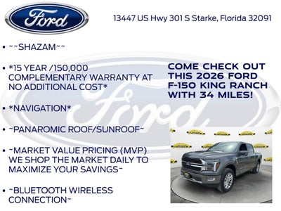 2026 Ford F-150 King Ranch 601A