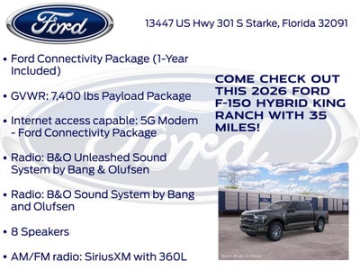2026 Ford F-150 King Ranch 601A
