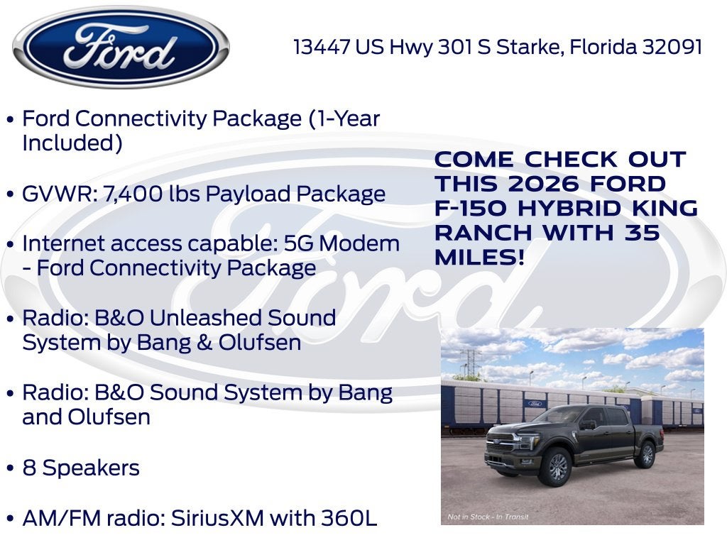 2026 Ford F-150 King Ranch 601A