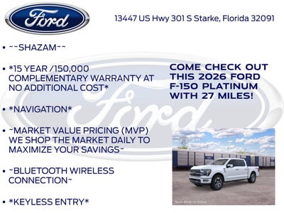 2026 Ford F-150 Platinum InTransit