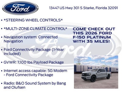 2026 Ford F-150 Platinum 701A