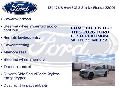 2026 Ford F-150 Platinum 701A
