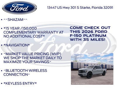 2026 Ford F-150 Platinum 701A
