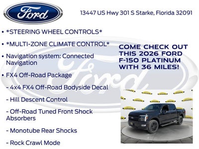 2026 Ford F-150 Platinum 701A