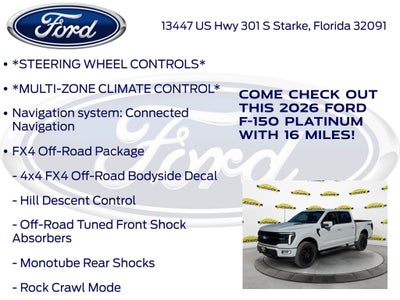 2026 Ford F-150 Platinum 701A