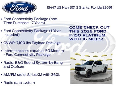 2026 Ford F-150 Platinum 701A